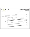 ELEGANCE*Aplique LED 17W 3000K